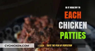 Exploring the Health Benefits and Drawbacks of Chicken Patties