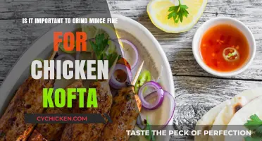 Grinding Chicken Mince for Kofta: Fine or Not?
