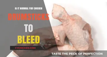 Is It Normal for Chicken Drumsticks to Bleed? Explained