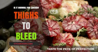 Is It Normal for Chicken Thighs to Bleed? Explained