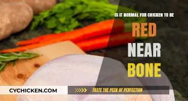 Chicken Color: Red Near Bone, Safe to Eat?