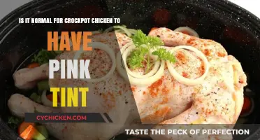 Crockpot Chicken: Why It's Okay to Be Pink