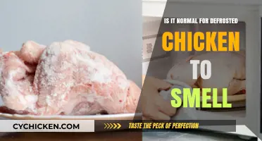 Defrosted Chicken Smell: Normal or Not? A Quick Guide
