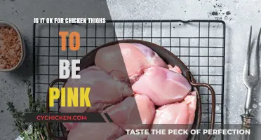 Are Pink Chicken Thighs Safe to Eat? The Truth Revealed