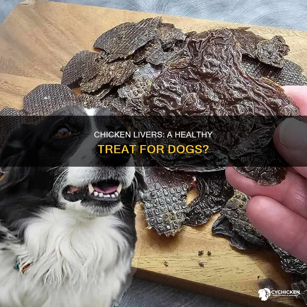 is it ok for dogs to have chicken livers