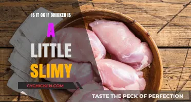 Is Slime on Chicken Safe to Eat?