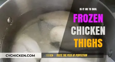 Boiling Frozen Chicken Thighs: Safe, Quick, and Delicious Cooking Tips