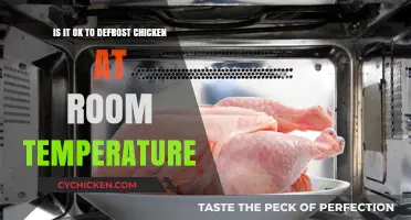 Defrosting Chicken: Room Temperature or Not?