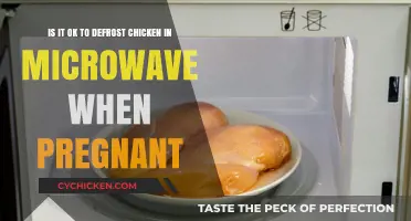 Microwaving Frozen Chicken While Pregnant: Safe or Not?