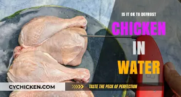 Defrosting Chicken in Water: Safe or Risky? Expert Tips