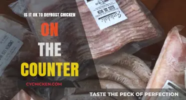 Defrosting Chicken: Counter or Fridge?