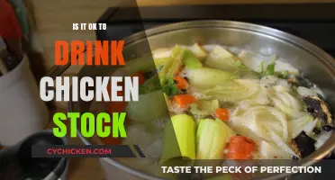 Is Drinking Chicken Stock Safe? Benefits, Risks, and Best Practices