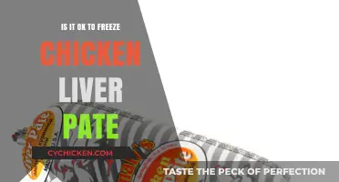 Freezing Chicken Liver Pate: A Safe and Convenient Storage Solution?