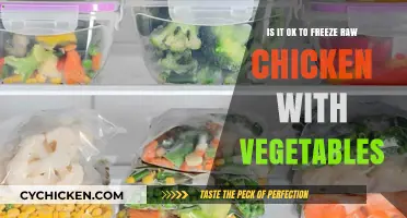 Freezing Raw Chicken: Should You Include Vegetables?