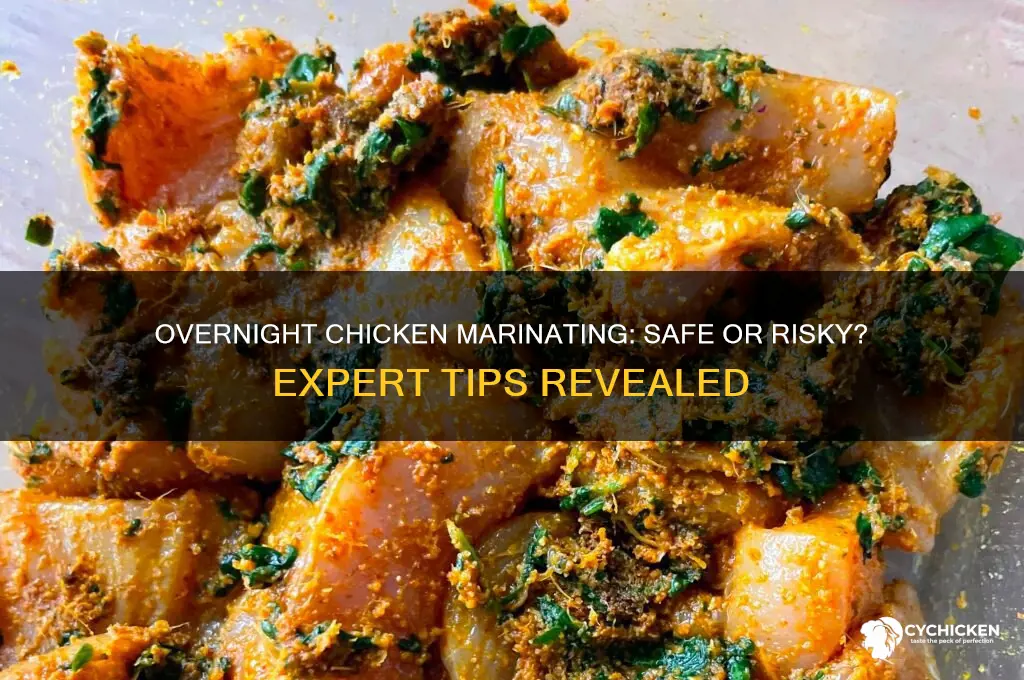 is it ok to leave chicken marinating overnight