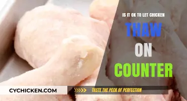 Thawing Chicken: Counter or Fridge?