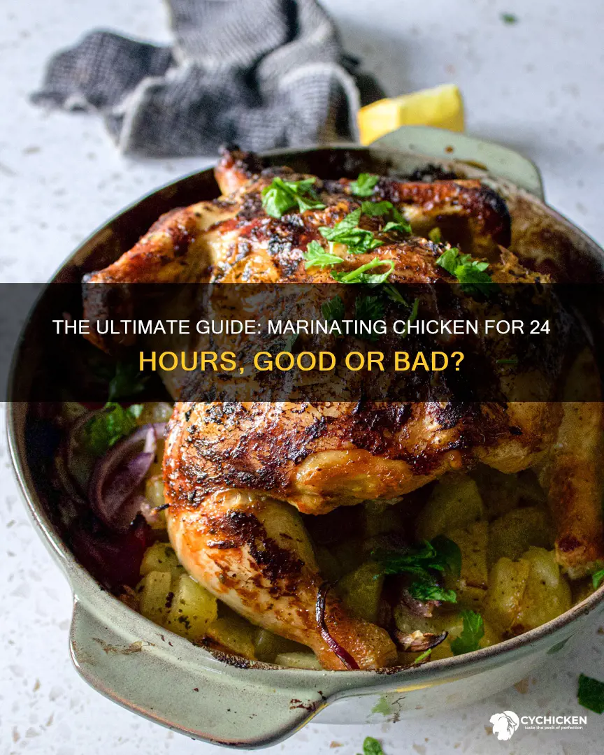 is it ok to marinade chicken for 24 hours