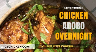Overnight Chicken Adobo Marinade: Enhancing Flavor or Risky Move?
