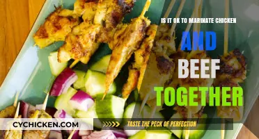 Marinating Chicken and Beef Together: Is It Safe?