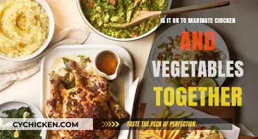 Marinating Chicken and Vegetables: A Good Idea?