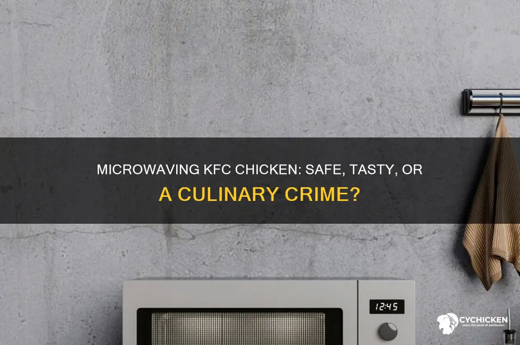 is it ok to microwave kfc chicken