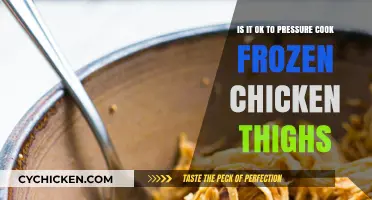Pressure Cooking Frozen Chicken Thighs: Safe, Efficient, or Risky?