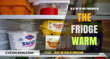 Chicken Storage: Warm or Cold?