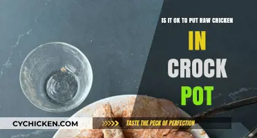 Safe Cooking Practices: Raw Chicken in the Crock Pot?