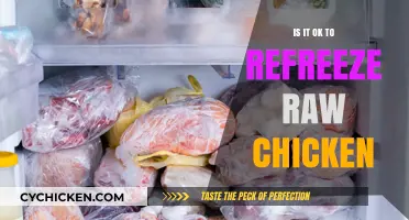 Refreezing Raw Chicken: Safe Practices or Risky Move?