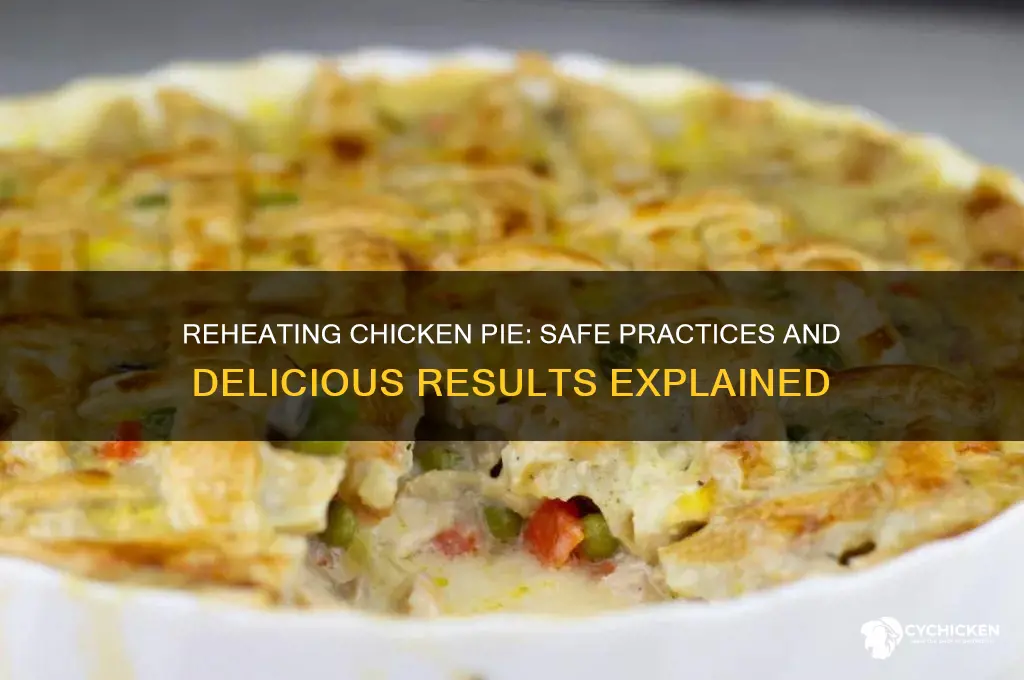is it ok to reheat chicken pie