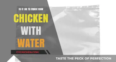 Should You Wash Raw Chicken?