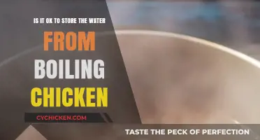 Storing Boiled Chicken Water: Safe or Not?