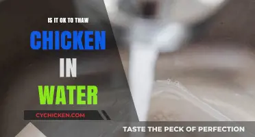 Thawing Chicken in Water: Safe Method or Risky Practice?