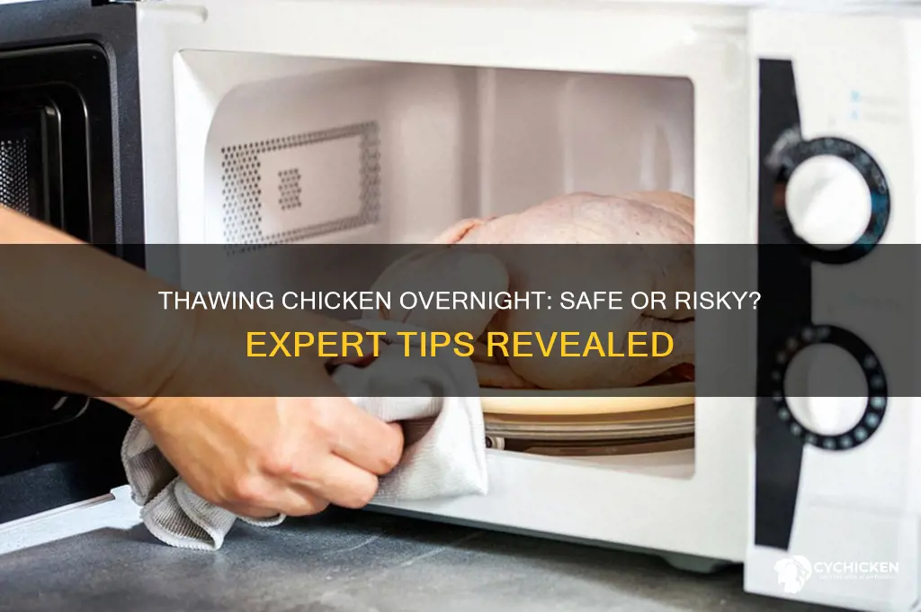 is it ok to thaw chicken overnight