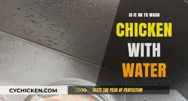 Is Washing Chicken with Water Safe or Risky? Expert Insights