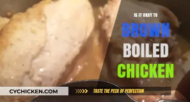 Browning Boiled Chicken: Enhancing Flavor or Culinary Mistake?