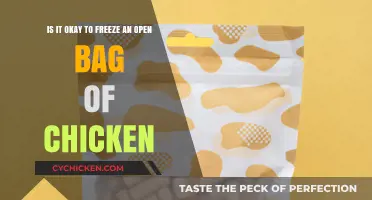 Freezing Open Bags of Chicken: Safe or Not?