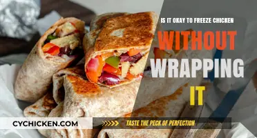 Freezing Chicken: To Wrap or Not to Wrap?