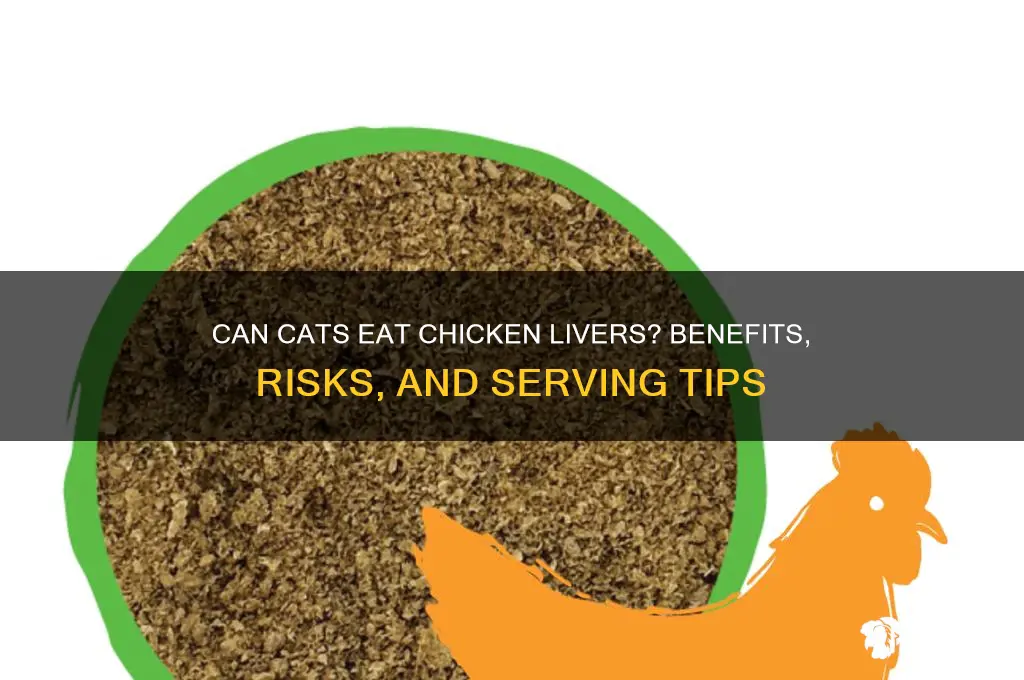 is it okay to give cats chicken livers