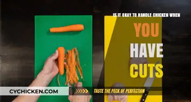 Chicken Handling: Cuts and Precautions