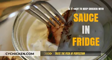 Storing Chicken with Sauce: Safe Fridge Practices Explained
