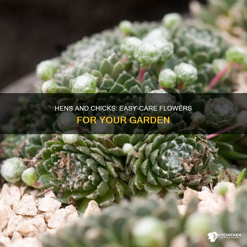 is it okay to keep hens and chicks flower