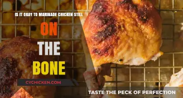 Marinading Chicken on the Bone: Good or Bad Idea?