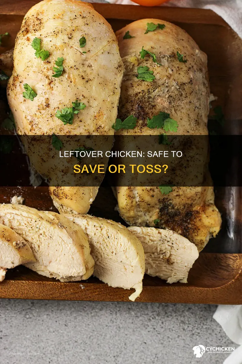 is it okay to save left over defroste expiredd chicken