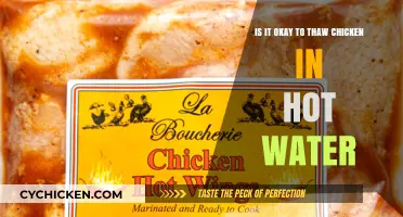 Thawing Chicken in Hot Water: Safe or Not?
