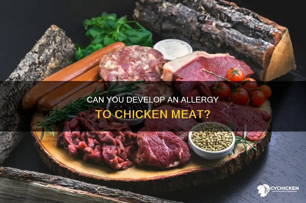 is it possible to be allergic to chicken meat