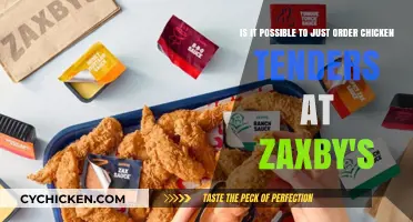 Chicken Tenders Only at Zaxby's: Possible?