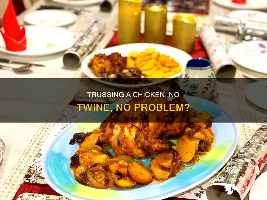 is it possible to truss a chicken without butcher