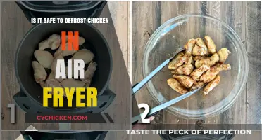 Defrosting Chicken in an Air Fryer: Safe or Not?