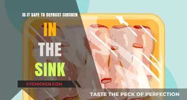 Defrosting Chicken Safely: Sink Solutions
